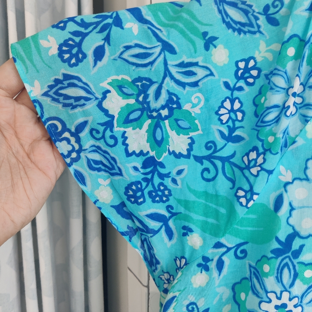 Floral Talbots Blouse Shell - Picture 5 of 5